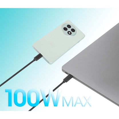 Manhattan 355810 cable USB 2 m USB C 2 x USB C 100 W Negro
