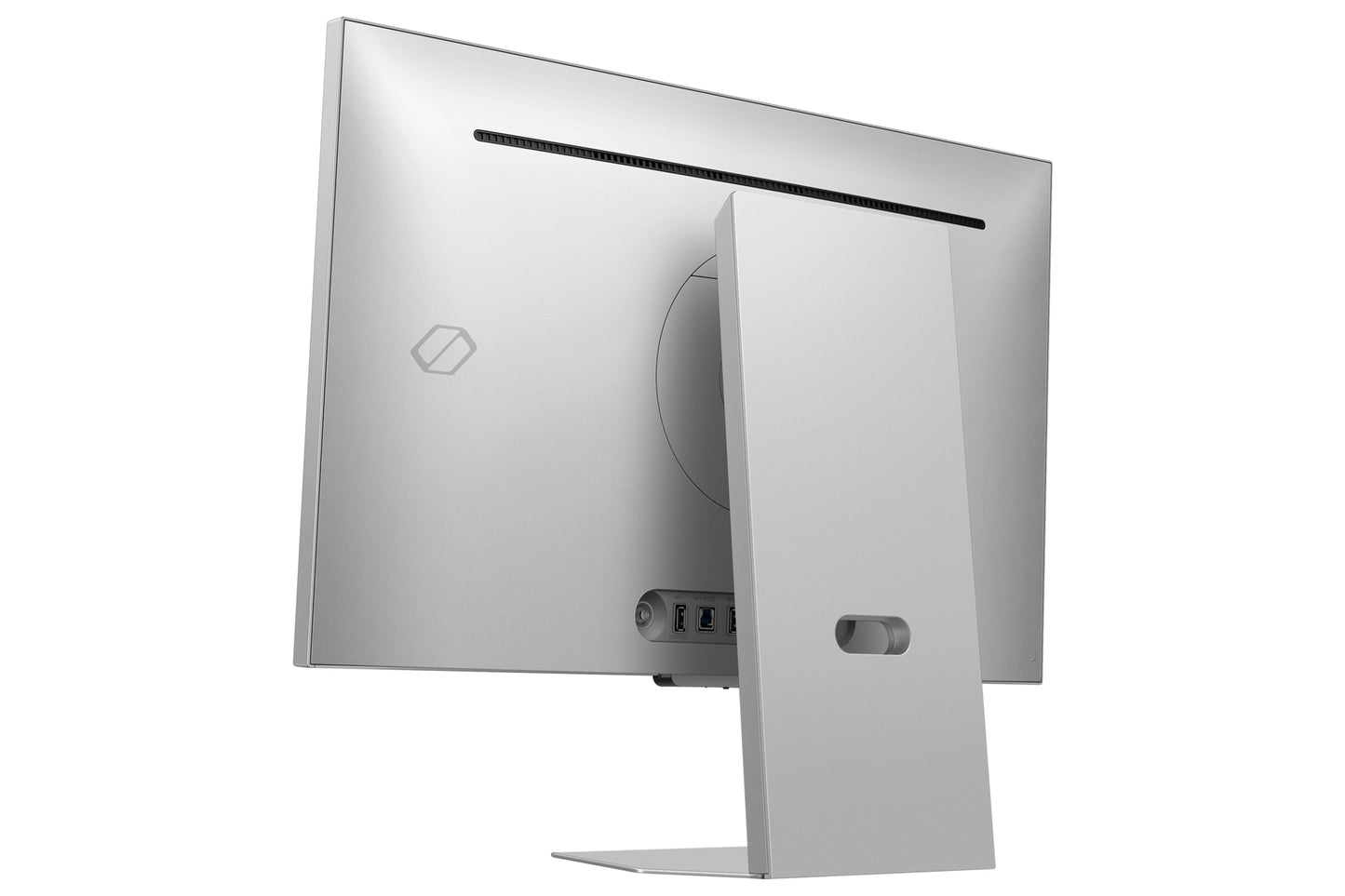 Monitor Gamer Samsung 27" 3D Odyssey 4K IPS 3840x2160 165HZ Plano Plata RGB 1MS G90XF