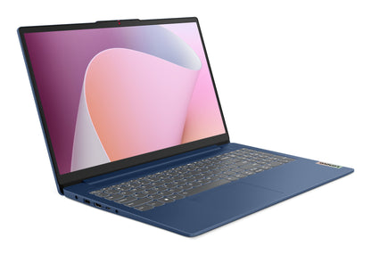 Laptop Lenovo IdeaPad Slim 3 15AMN8 15.6" FHD AMD Ryzen 3 7320U 8GB 512GB Radeon 610M W11 Home Azul Wi-Fi 6