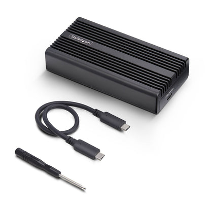 StarTech.com 1USB4-NVME-ENCLOSURE caja para disco duro externo Carcasa para SSD Negro