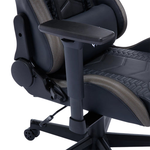 Balam Rush BR-940566 silla para videojuegos Descansabrazo para juego asiento acolchado Negro
