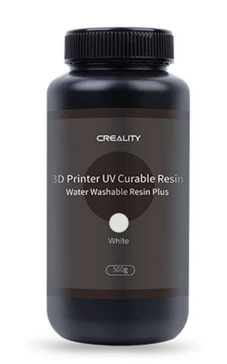 Resina Creality Lavable Plus 500g Color Blanco