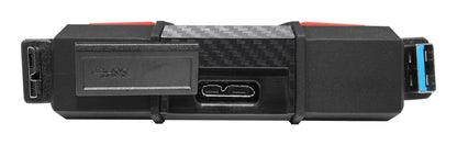 Disco Duro Externo Adata 5TB HD710 Pro 2.5" USB-A 3.2 Negro Resistente a Prueba de Agua Polvo y Golpes