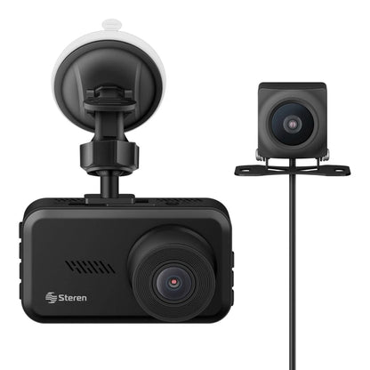 CAMARA STEREN PARA AUTO C/CAM TRASERA Y GRABADO