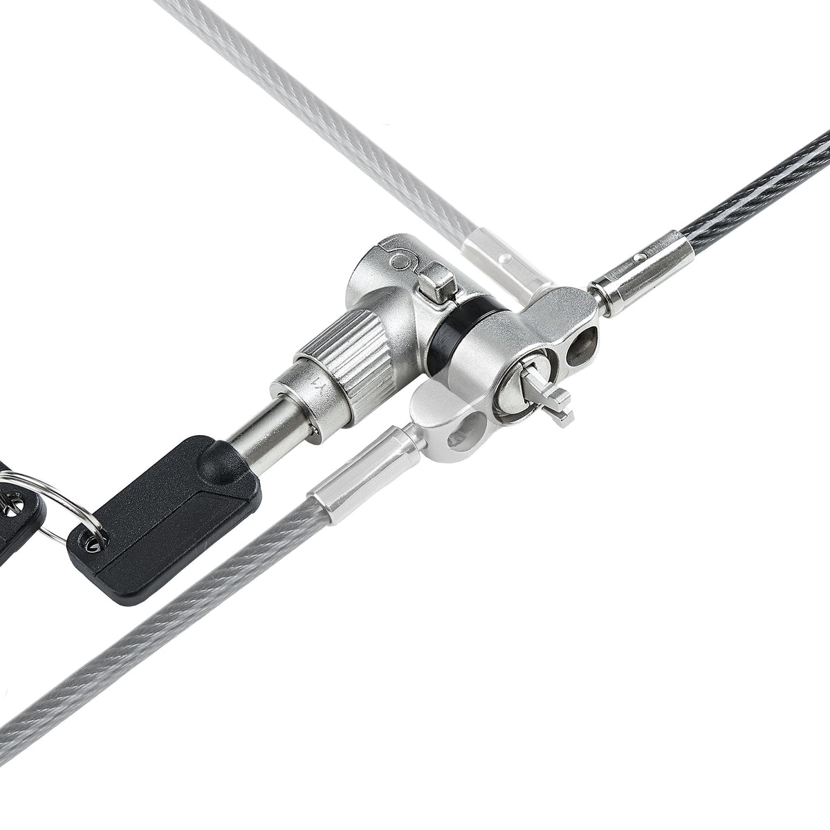StarTech.com UNIVK-LAPTOP-LOCK cable antirrobo Negro, Plata
