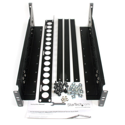 StarTech.com UNIRAILS3U accesorio para rack Riel de estante