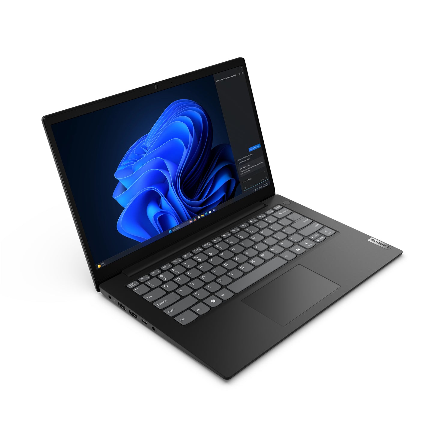 Lenovo V14 G5 IRL Intel® Core™ i3 i3-1315U Computadora portátil 35.6 cm (14") Full HD 8 GB DDR5-SDRAM 512 GB SSD Wi-Fi 6 (802.11ax) Windows 11 Home Negro Español