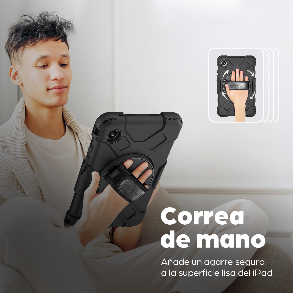 Funda de uso rudo Manhattan Galaxy Tab A9 (8.7)