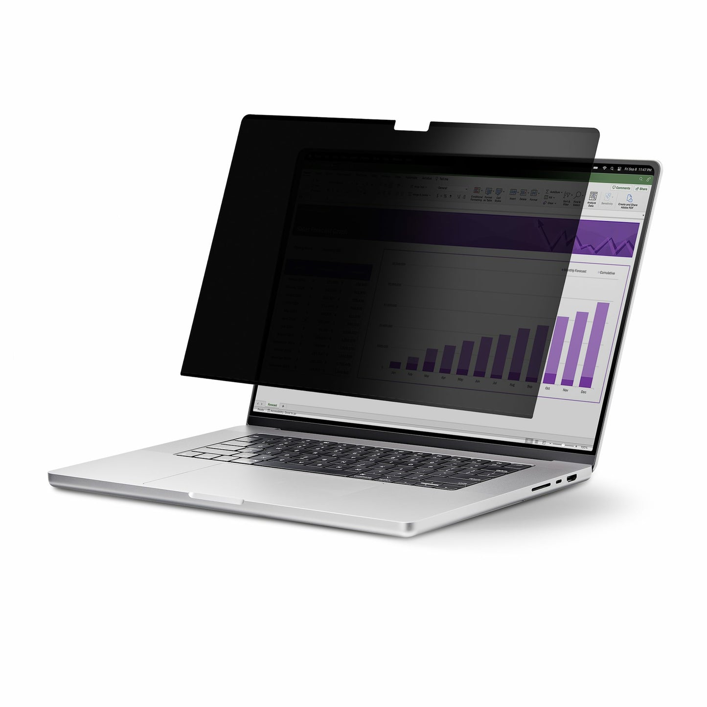 StarTech.com 141T6-PRIVACY-SCREEN filtro para monitor 35.8 cm (14.1") Computadora portátil Filtro de privacidad para pantallas sin marco