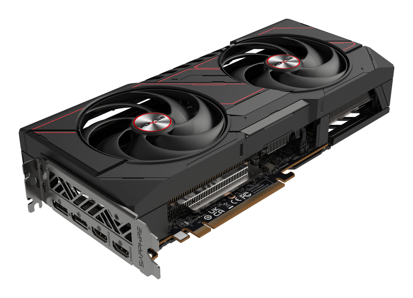 Tarjeta de Video Sapphire Pulse Radeon RX 9070 Gaming 16GB Dual Fan GDDR6 256-bit PCIe 5.0 HDMI DP