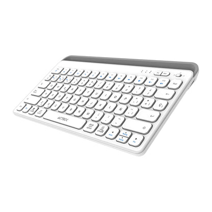 Teclado Acteck Inspire Trek TI737 65% Inalámbrico RF Inalámbrico Bluetooth Blanco Español
