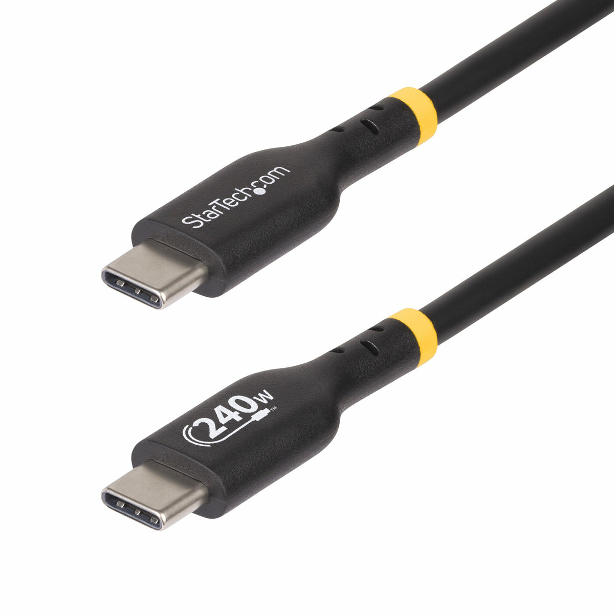 StarTech.com USB2EPR2M cable USB USB 2.0 2 m USB C 0.48 Gbit/s 240 W Negro