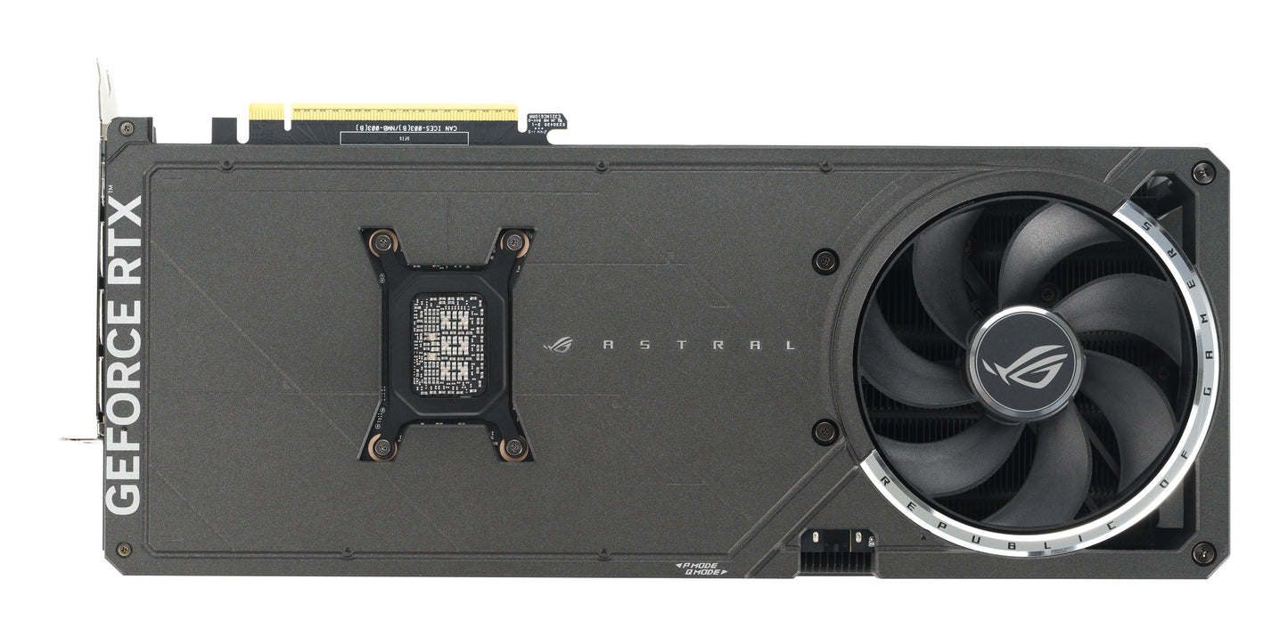 Tarjeta Video Asus ROG Astral GeForce RTX5080 OC 16GB Quad Fan ARGB GDDR7 PCIe 5.0 2xHDMI 3xDP