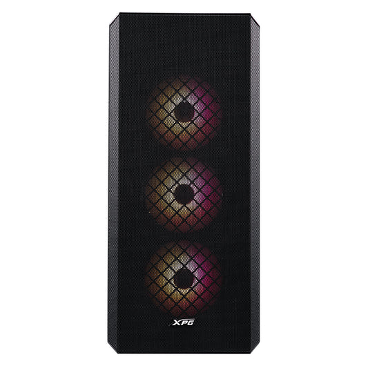 Gabinete XPG Defender ATX Media Torre Panel Vidrio Templado Negro