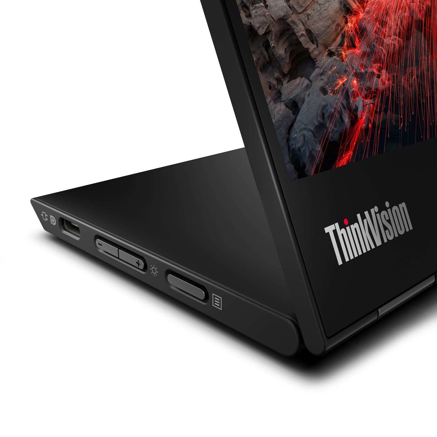 Lenovo ThinkVision M14t monitor de computadora 35.6 cm (14") 2240 x 1400 Pixeles 2.2K LED Pantalla táctil Negro
