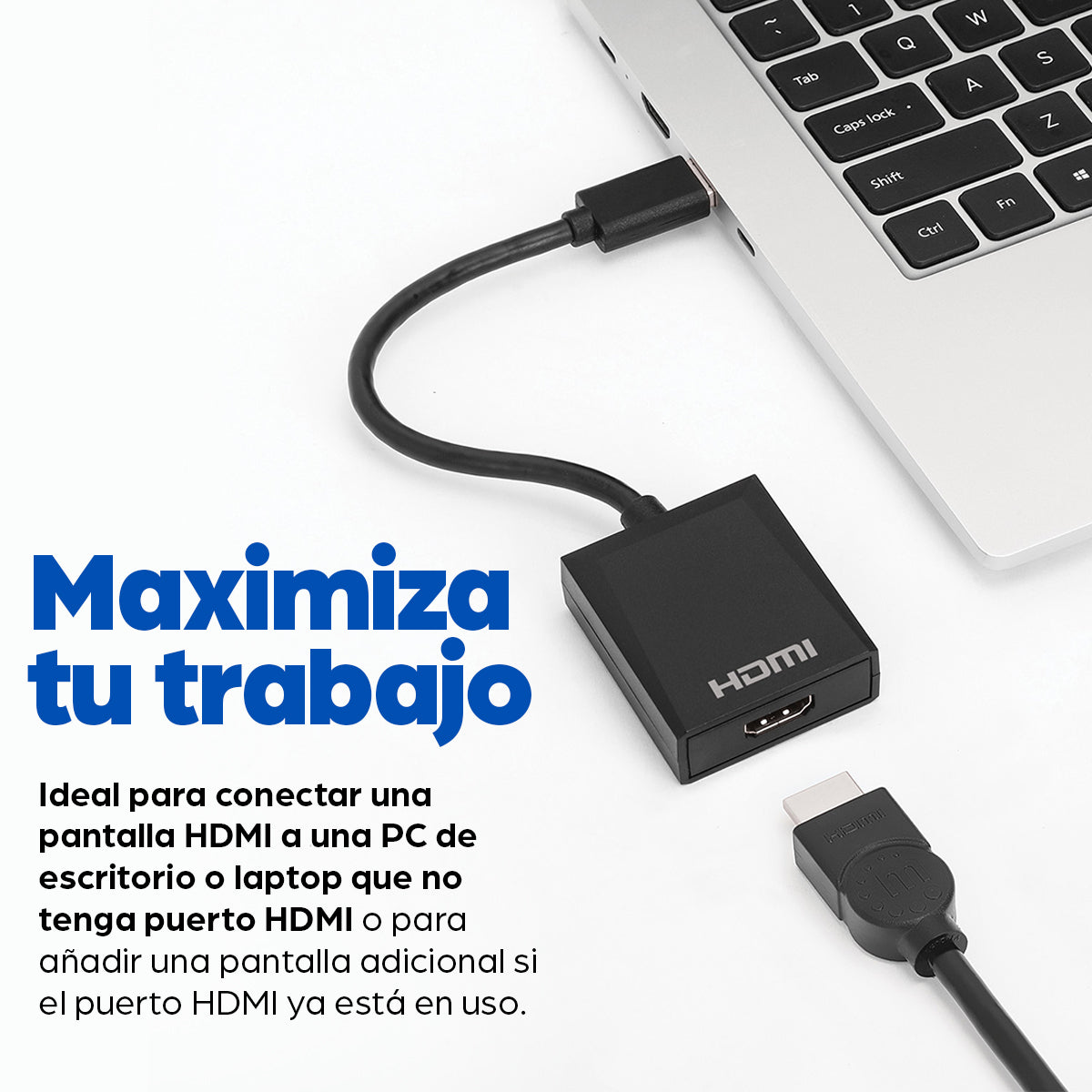 Manhattan 153690 adaptador gráfico USB Negro