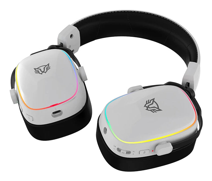 Balam Rush Aeon Expert HS1100 Auriculares Inalámbrico y alámbrico Diadema Juego USB Tipo C Bluetooth Negro, Blanco