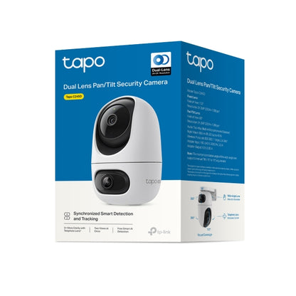 TP-Link Tapo C245D Esférico Cámara de seguridad IP Interior 2304 x 1296 Pixeles Techo/pared