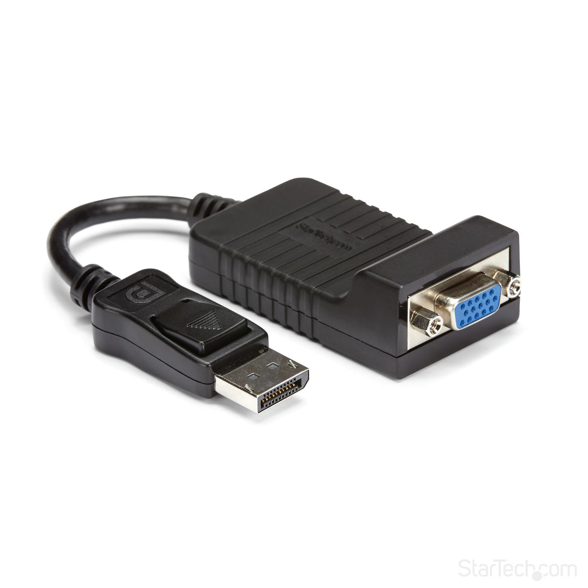 StarTech.com DP2VGA adaptador de cable de vídeo 0.08 m VGA (D-Sub) Negro