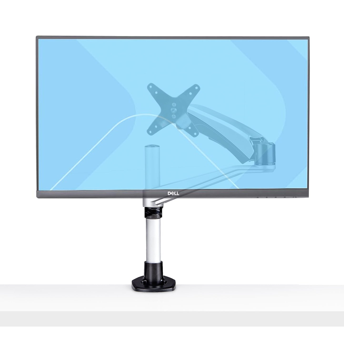 StarTech.com 1MP1ACG-MONITOR-ARM soporte para pantalla plana 76.2 cm (30") Negro, Plata