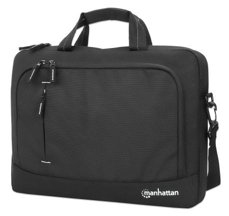 Manhattan 440363 maletín para laptop 35.8 cm (14.1") Bolsa tipo mensajero Negro