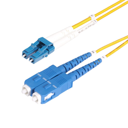 StarTech.com SMLCSC-OS2-30M cable InfiniBand y de fibra óptica Amarillo