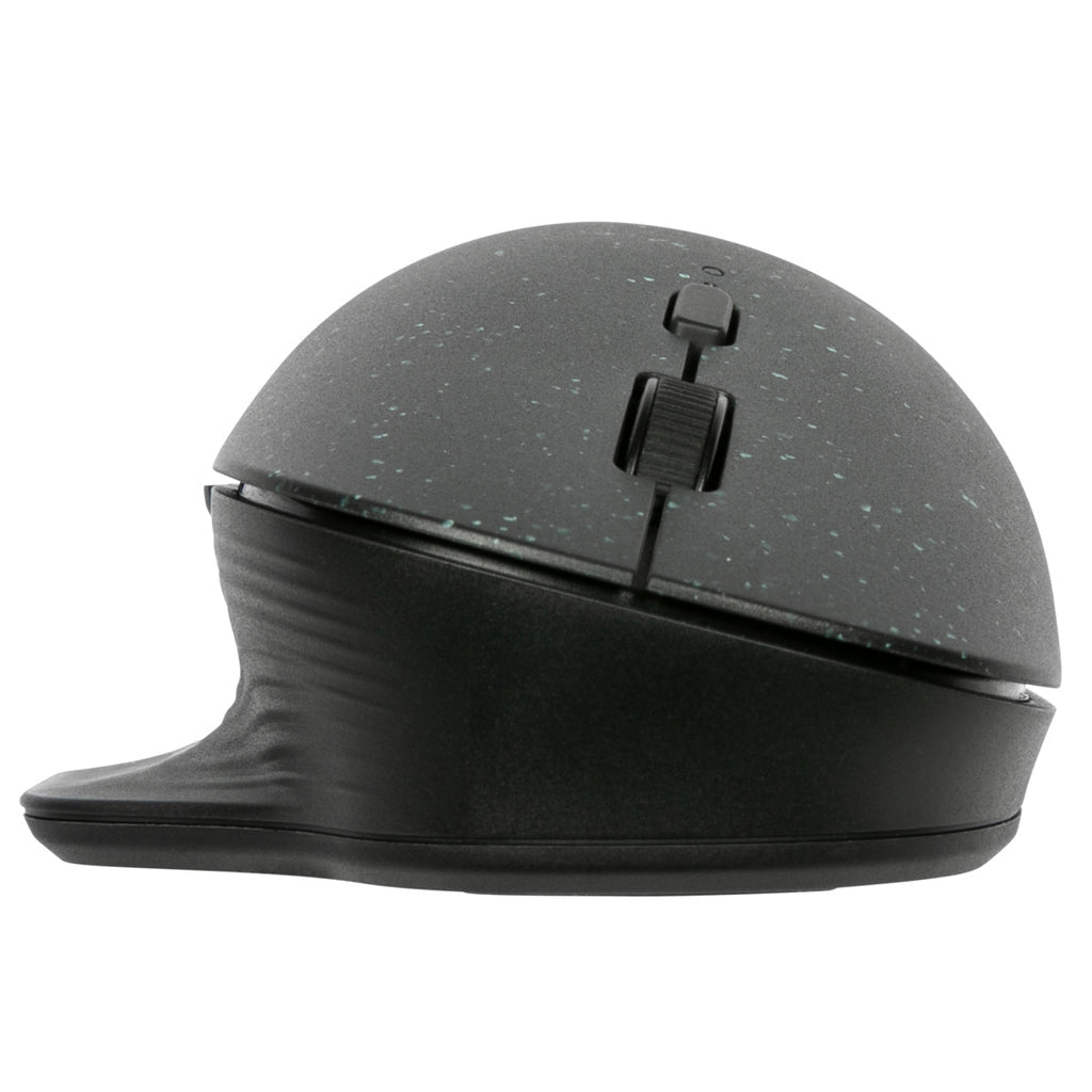 Mouse Targus ErgoFlip EcoSmart Ergonómico Ambidiestro 4000 DPI Inalámbrico Color Negro