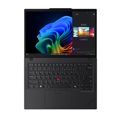 Lenovo ThinkPad T14 Gen 6 (AMD) Copilot+ PC AMD Ryzen AI 7 PRO 350 Computadora portátil 35.6 cm (14") WUXGA 32 GB DDR5-SDRAM 1 TB SSD Wi-Fi 7 (802.11be) Windows 11 Pro Español Negro
