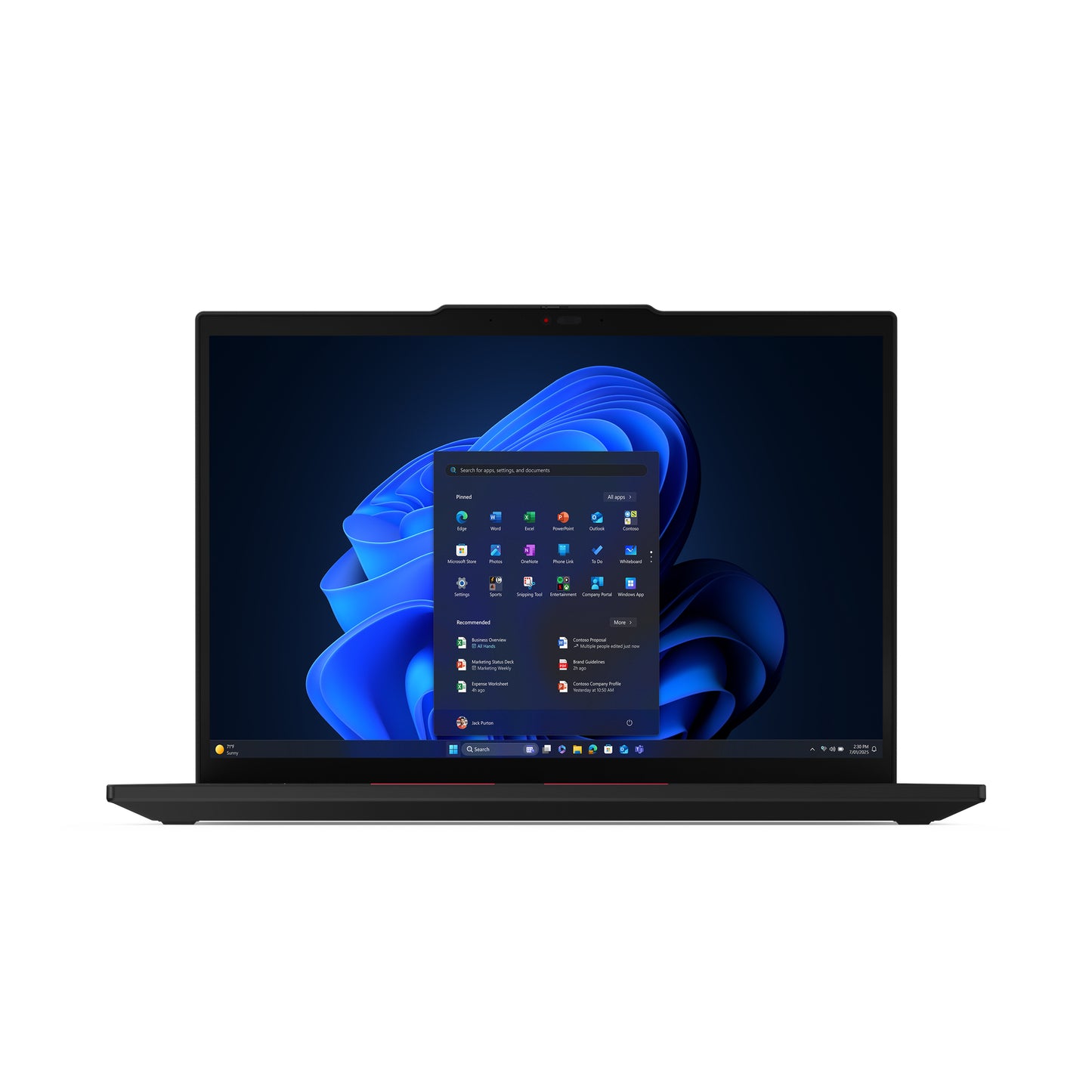 Lenovo ThinkPad T14 Gen 6 (Intel) Intel Core Ultra 5 225H Computadora portátil 35.6 cm (14") WUXGA 32 GB DDR5-SDRAM 512 GB SSD Wi-Fi 7 (802.11be) Windows 11 Pro Español Negro
