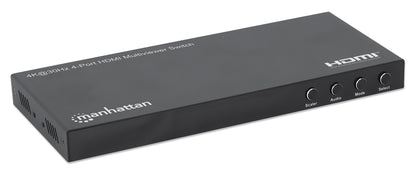 Switch multiviewer HDMI Manhattan de 4 puertos 4K