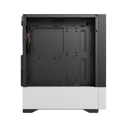 Balam Rush Nitrox Aircool 5500 ABW Midi Tower Negro, Blanco