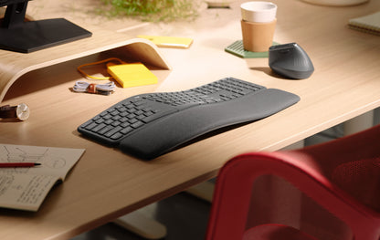 Logitech 920-009845 teclado Oficina RF inalámbrico + bluetooth Español Grafito