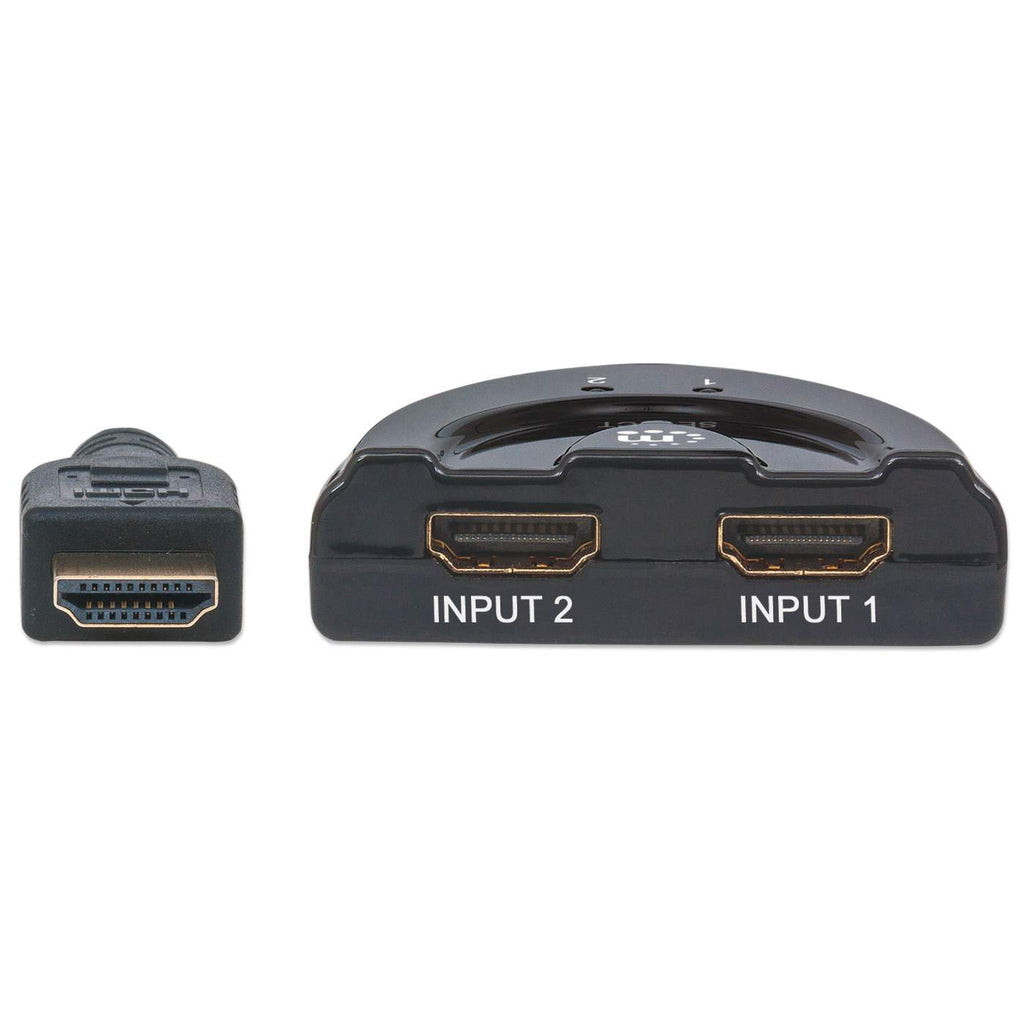 Manhattan 207416 divisor de vídeo 2x HDMI