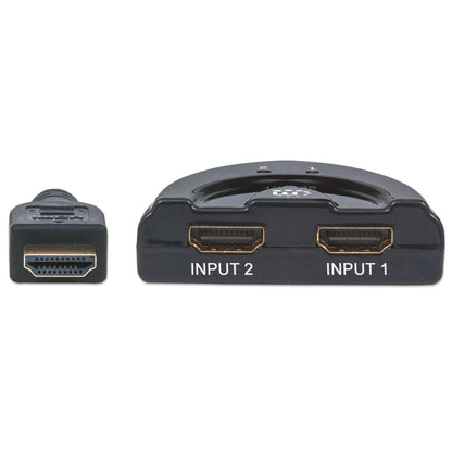 Manhattan 207416 divisor de vídeo 2x HDMI