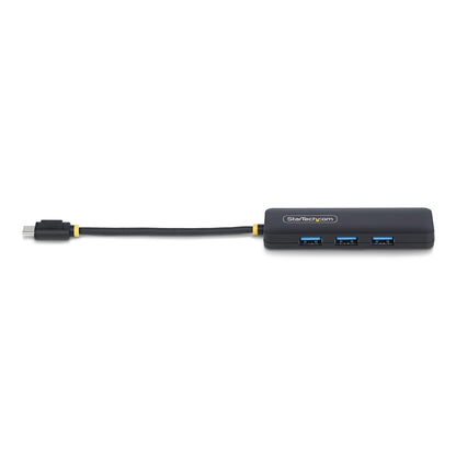 StarTech.com H5C4A-USB-HUB nodo concentrador USB 3.2 Gen 1 (3.1 Gen 1) Type-C 5000 Mbit/s Negro