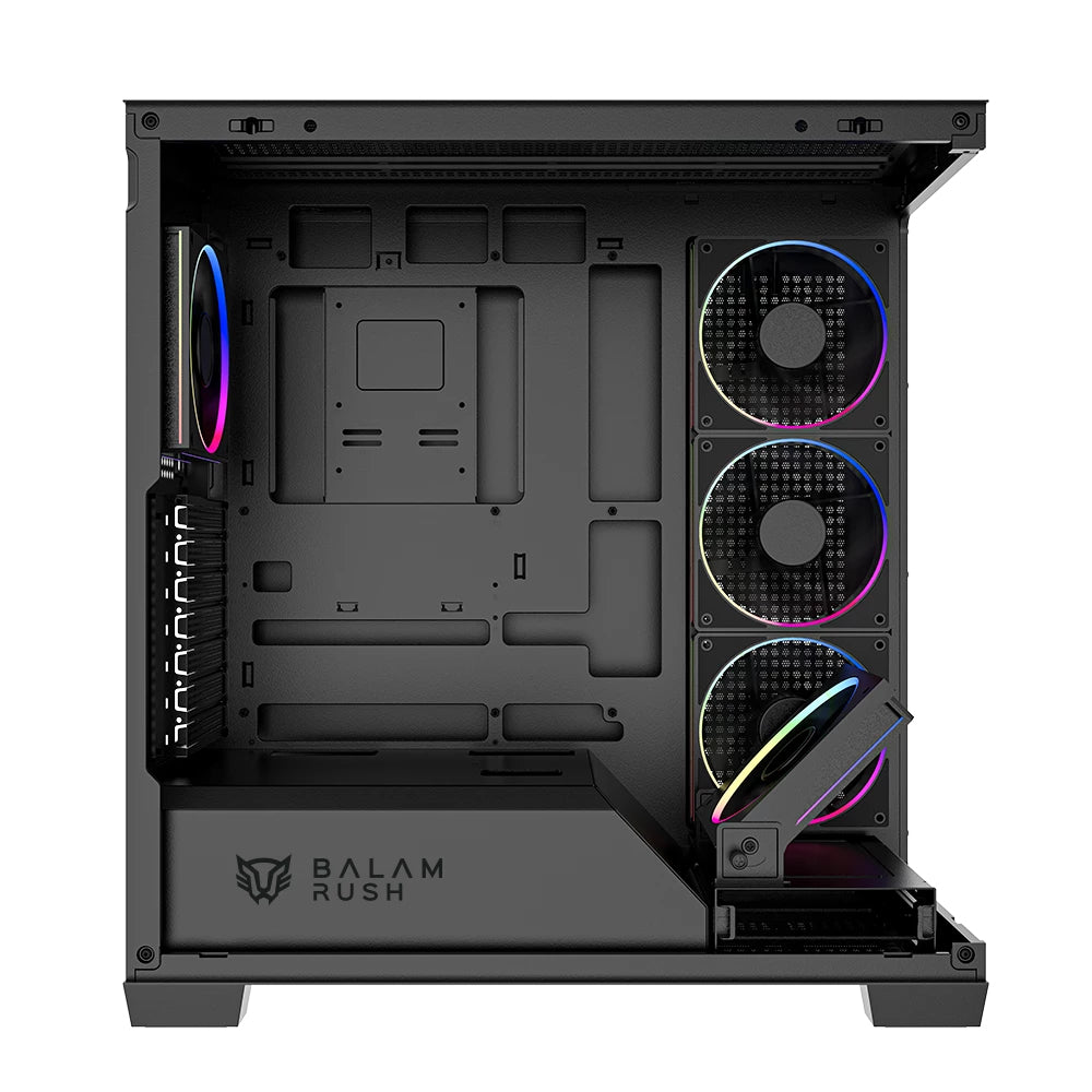 Gabinete Gamer Balam Rush Media Torre Tank Polar 7900 / Legend Negro
