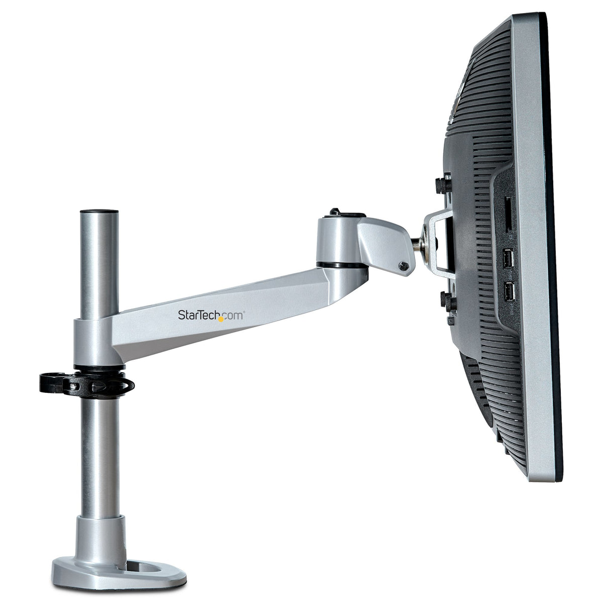 StarTech.com ARMPIVOTB2 soporte para pantalla plana 86.4 cm (34") Plata