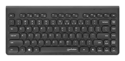 Teclado Chocolate Inalambrico Manhattan 2.4G Negro