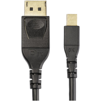 StarTech.com DP14MDPMM2MB cable DisplayPort Negro