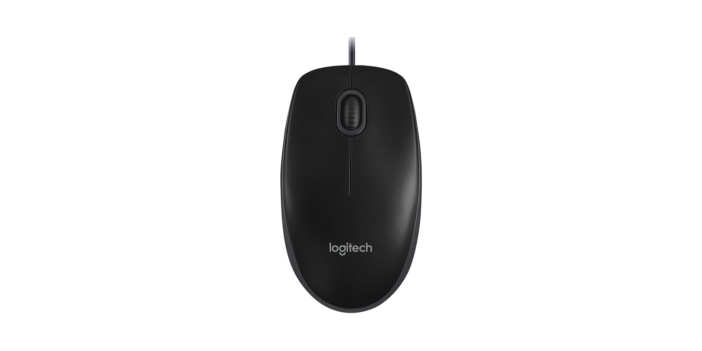 Teclado y Mouse Logitech MK120 Alámbrico USB Color Negro