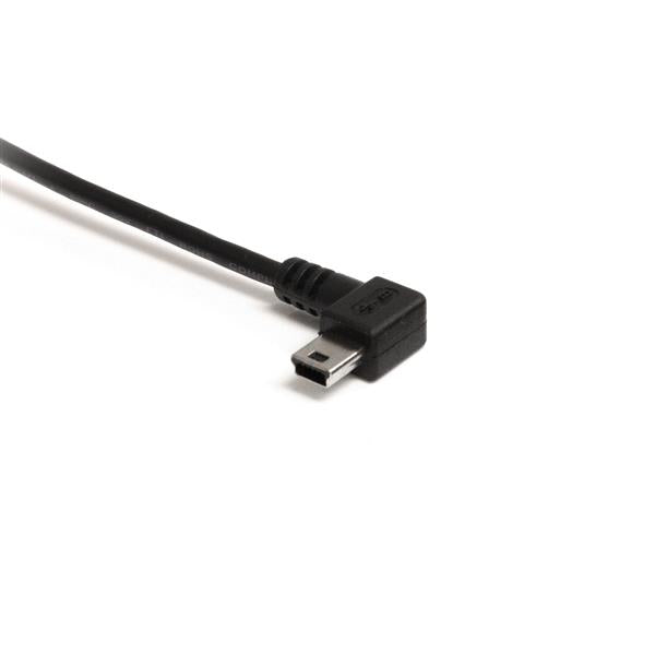 StarTech.com USB2HABM3LA cable USB USB 2.0 0.9 m USB A Mini-USB B 0.48 Gbit/s Negro