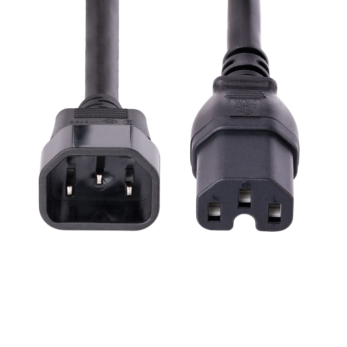 StarTech.com H1415-10F-POWER-CORD cable de alimentación Negro 3.05 m Acoplador C14 Acoplador C15