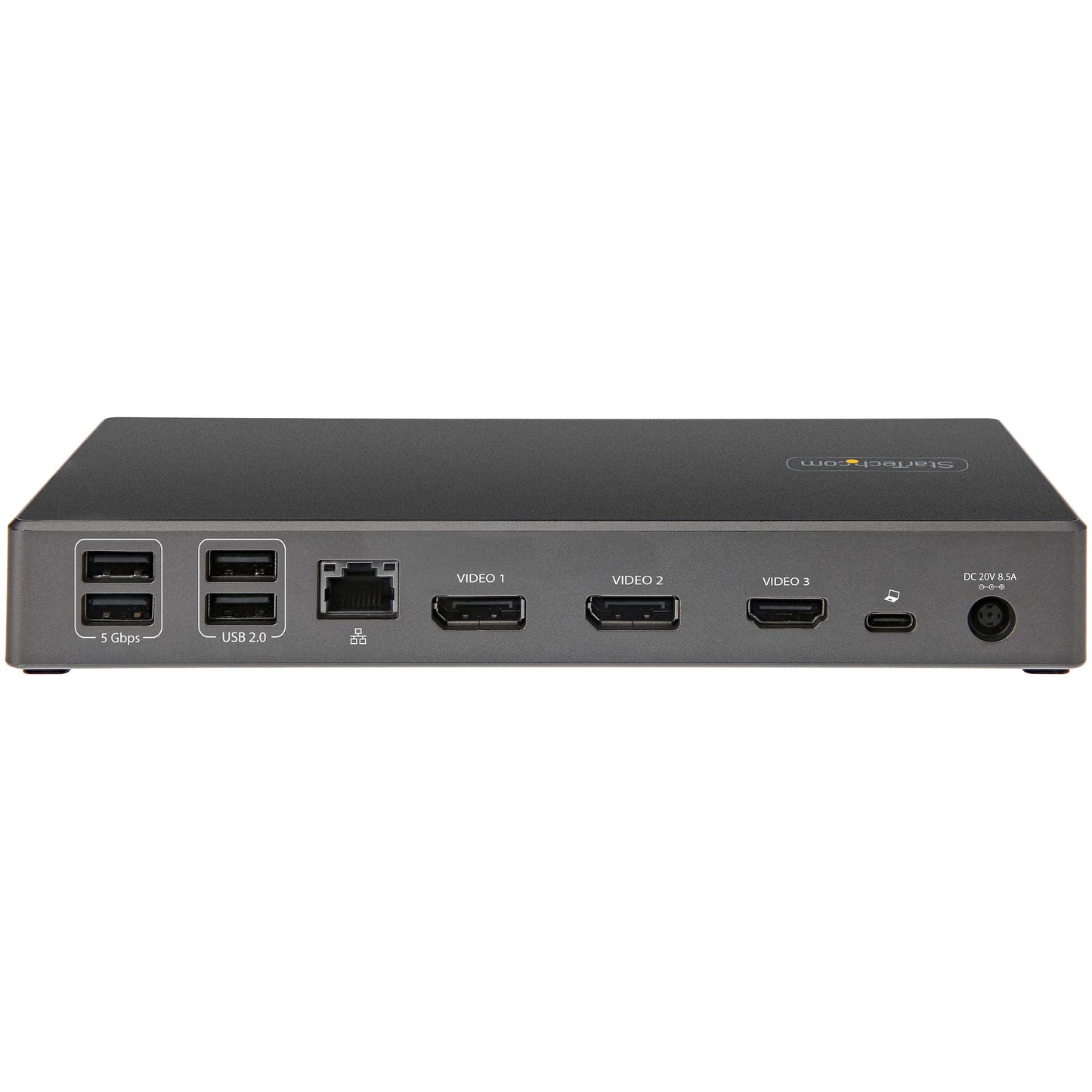 StarTech.com DK31C2DHSPD base para laptop o replicador de puertos Alámbrico USB 3.2 Gen 2 (3.1 Gen 2) Type-C Negro, Gris