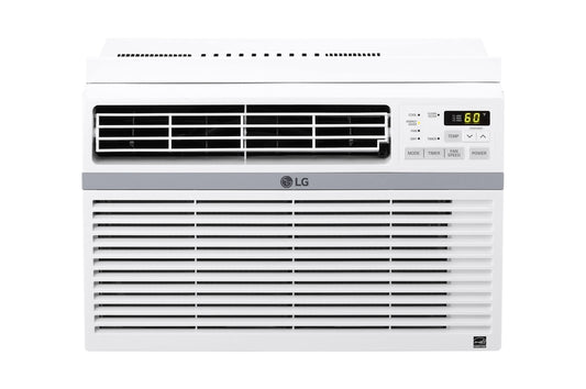 Aire Acondicionado LG Tipo Ventana Enfriamiento 8000 BTU/h Temporizador Color Blanco