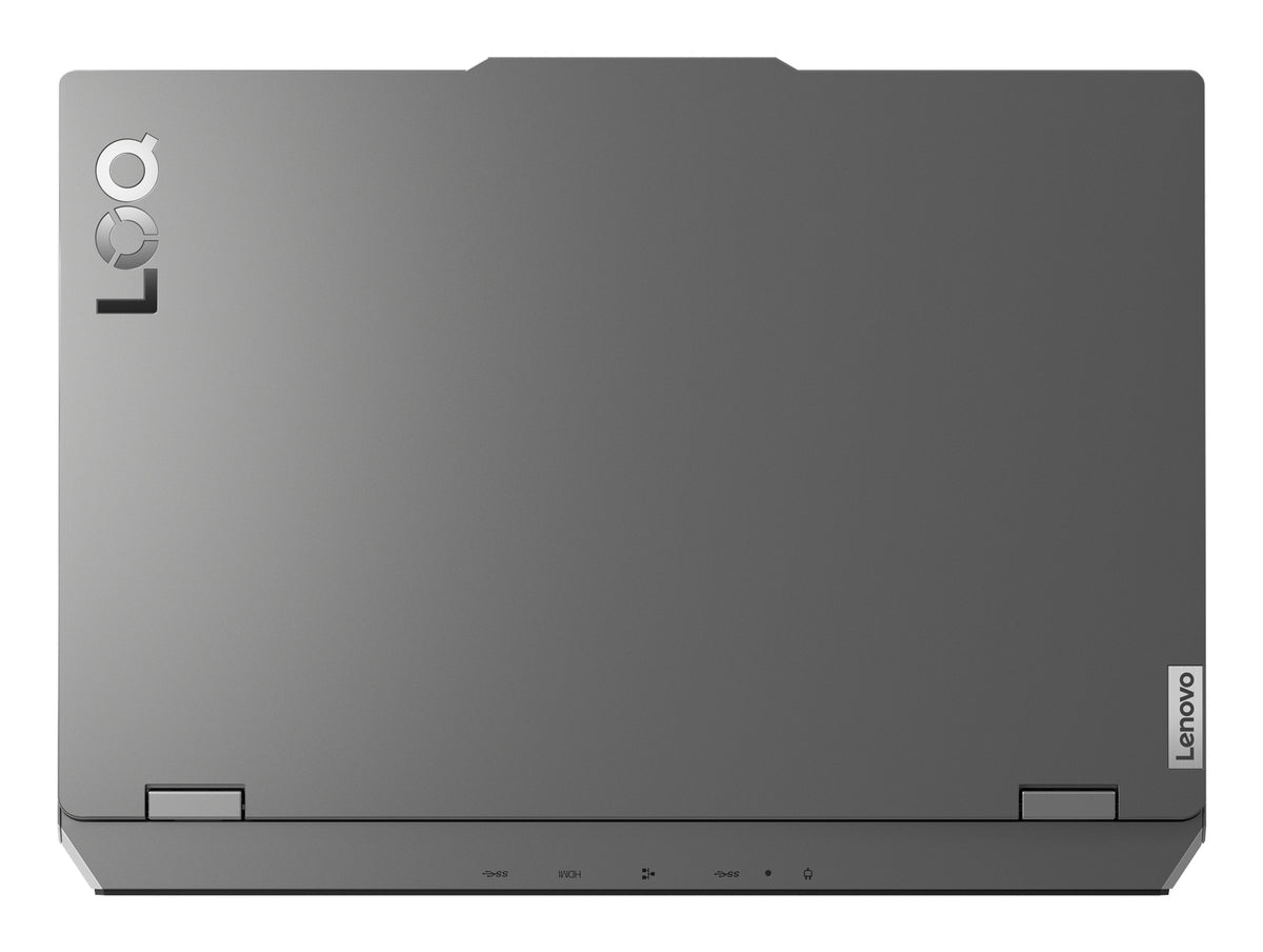 Lenovo LOQ 15ARP9 AMD Ryzen™ 5 7235HS Computadora portátil 39.6 cm (15.6") Full HD 8 GB DDR5-SDRAM 512 GB SSD NVIDIA GeForce RTX 3050 Wi-Fi 6 (802.11ax) Windows 11 Home Gris Español
