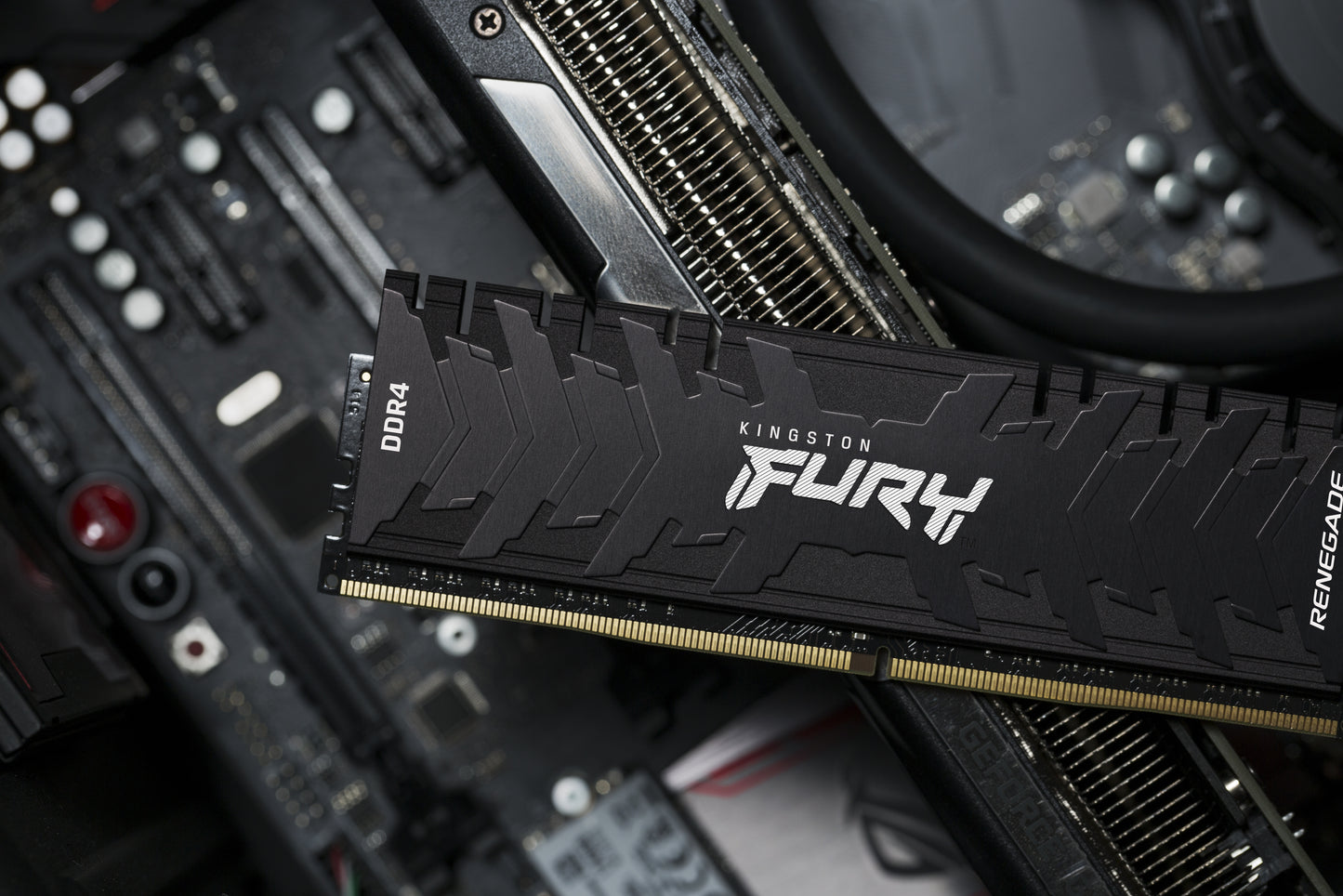 Memoria RAM Kingston DIMM DDR4 16GB 4000MT S Fury Renegade Black XMP CL19 288PIN 1 35V C Disparador de Calor Gamer