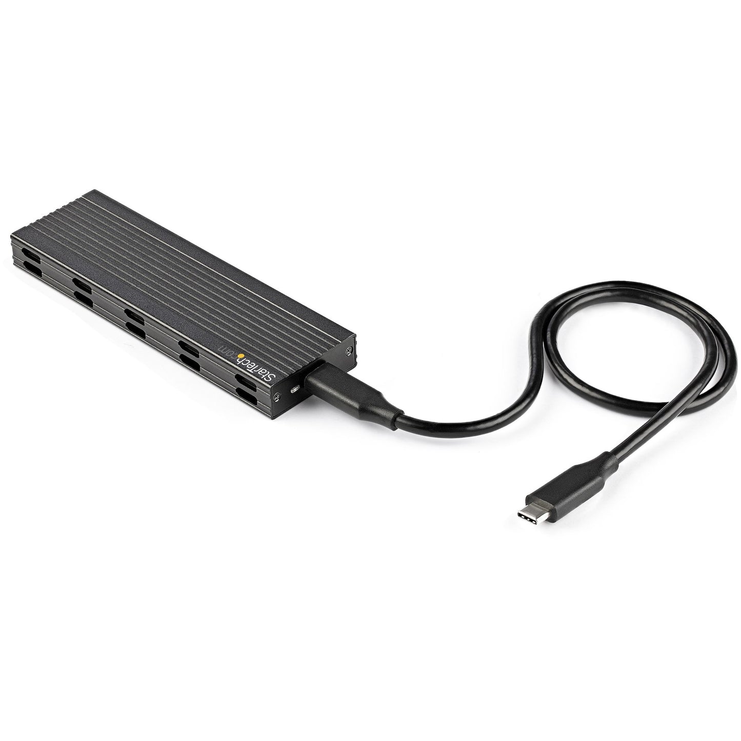 StarTech.com SM2E1BMU31C caja para disco duro externo Carcasa para SSD Negro