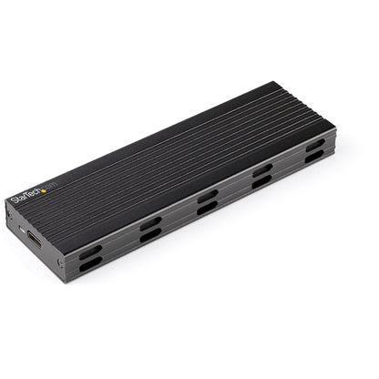 StarTech.com SM2E1BMU31C caja para disco duro externo Carcasa para SSD Negro