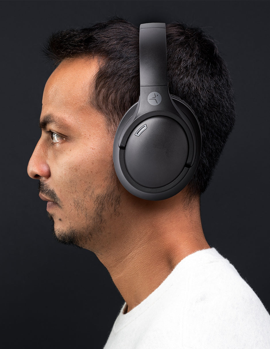 TechZone TZDJ02 audífono y auriculare Auriculares Inalámbrico y alámbrico Diadema Llamadas/Música USB Tipo C Bluetooth Negro