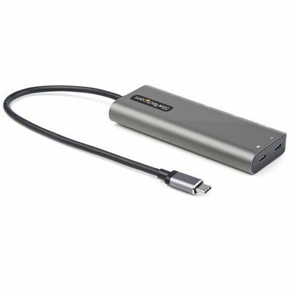 StarTech.com DKT31CMDPHPD base para laptop o replicador de puertos Alámbrico USB 3.2 Gen 1 (3.1 Gen 1) Type-C Negro, Plata